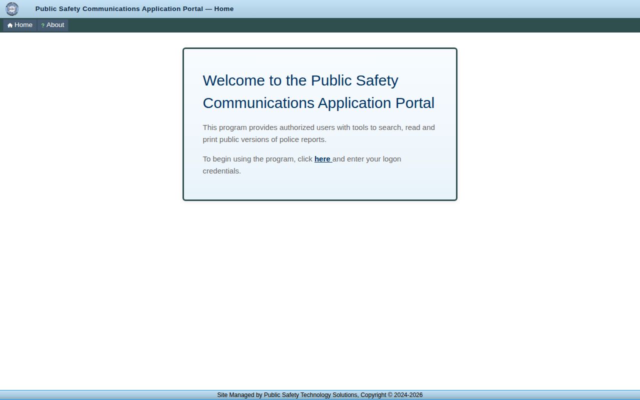 Indianapolis IMPD restricted arrest report portal